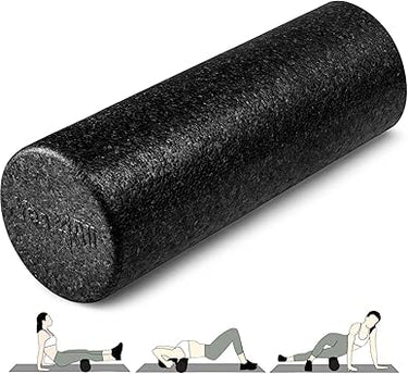 Yes4All Foam Roller - Rodillo de Espuma Ultra Ligero EPP de Alta Densidad 30/45/60/90 CM de Largo para Espalda, Piernas, Ejercicio de Puntos Gatillo, Pilates, Yoga, Masaje Muscular de Tejido Profundo